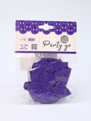 Набор воздушных шаров 10 шт. "Unified joy pack", deep purple (25 см)