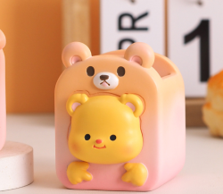 Подставка для канцелярских принадлежностей "Funny friend", bears, 9 см