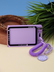 Футляр для карт с брелком "Camera", purple