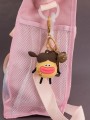 Брелок "Fried potato girl", pink lips