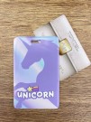 Держатель для карт "Purple unicorn" (6,5 х 10,4 см)