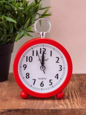 Часы-будильник "Every day", red