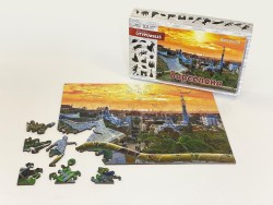 Фигурный пазл деревянный "Citypuzzles.Барселона" (101 элемент)