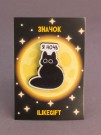 Значок ECO из дерева iLikeGift "Я ночь"