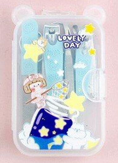 Маникюрный набор "Anime lovely day", blue 