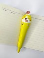 Ручка-сквиш "Dog and snail", yellow