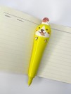 Ручка-сквиш "Dog and snail", yellow