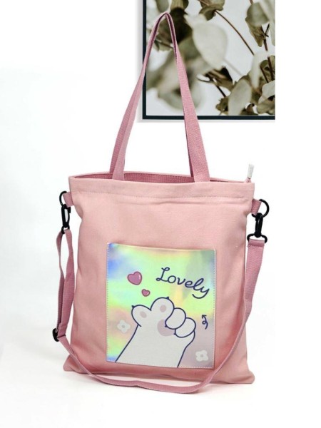 Сумка шоппер "Lovely", pink 