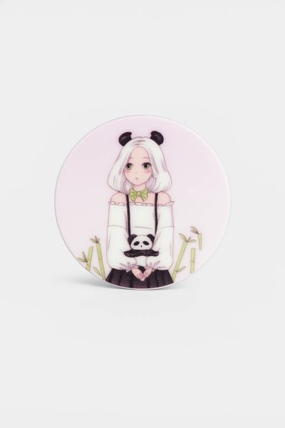 Попсокет "Anume girl and panda" 