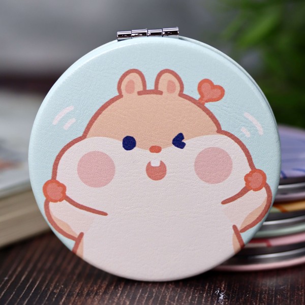 Зеркало "Head hamster", blue 