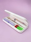 Пенал "Pensil box", white (20.5*9.3*3 см)