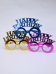 Праздничные очки 3 шт. "Rainbow greetings" (10,5 х 16 см)