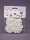 Набор воздушных шаров 10 шт. "Timeless", white (25 см)