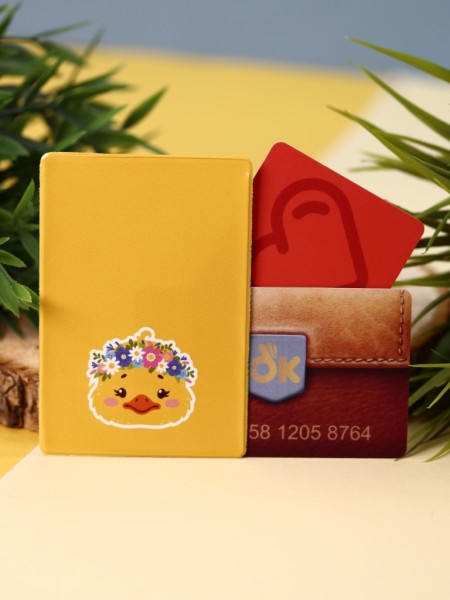 Держатель для карт «Dear duck» (6,5 х 9,5 см) 