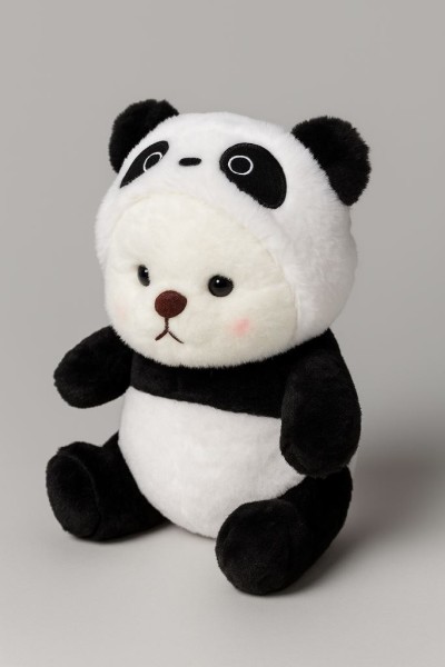 Мягкая игрушка "Panda hat", 27 см 