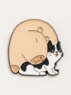 Значок металлический iLikeGift "Friendly capybara"