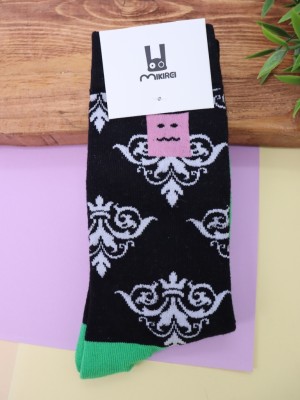 Носки «Black pattern», мужские/женские евро размер 35-45