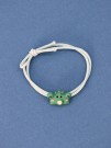 Резинка для волос GIRLY "Camera frog", green