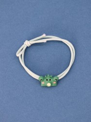 Резинка для волос GIRLY "Camera frog", green