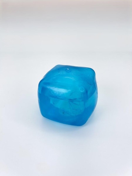 Мялка - антистресс «Ice cube», blue 