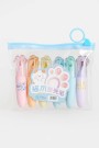 Набор маркеров "Transparent paws", 6 шт, mix