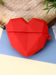 Чехол для AirPods Pro "Faceted heart"