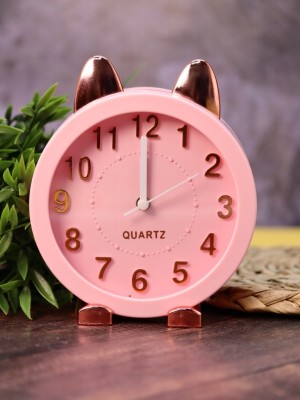 Часы-будильник "Golden awakening Kitty", pink