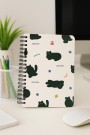 Блокнот на спирали (А5) "Bear silhouette", white (14.5*21)