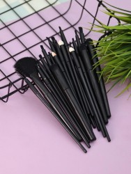 Набор кистей для макияжа "Black Perfection", 24 шт.
