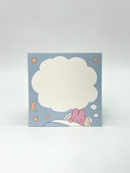 Блок для заметок "Sleeping Bunny", 50 л. 8*8 см