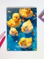 Скетчбук "Крякбук swim", 14х20 см, плотность 100 гр