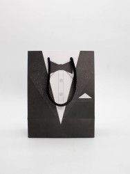 Пакет подарочный «Business suit», men's butterflies (18*23*10)