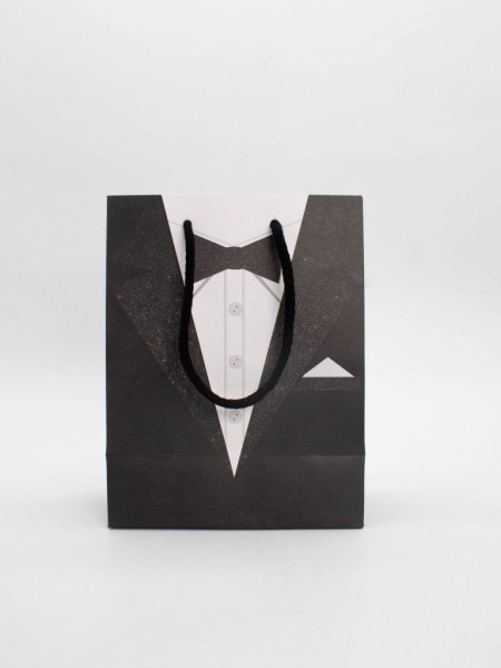 Пакет подарочный «Business suit», men's butterflies (18*23*10) 