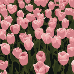 Картина по номерам  Draw Me! «Beautiful flowers», (20*20 см)