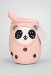 Мягкая игрушка "Cocktail panda", pink, 19 см