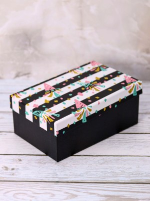 Подарочная коробка «Festive confetti», 21*14*8.5