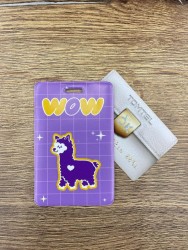 Держатель для карт "WOW Lama" (6,5 х 10,4 см)