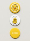 Набор значков Baby Duck