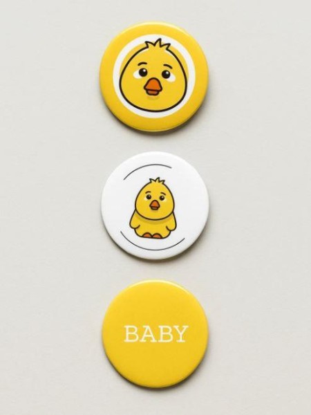 Набор значков Baby Duck 