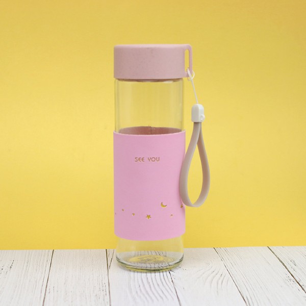 Бутылка "See You" pink 