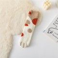Носки iLikeGift «Cat paw», white, мужские/женские евро размер 37-41