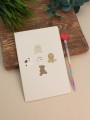 Блокнот (А5) "Animal friends", beige (14.5*21)