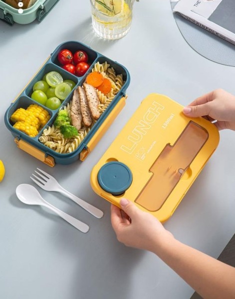 Ланчбокс "Smart Kit", yellow (1300 мл) 