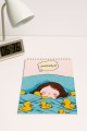 Скетчбук "Уткабук sleep", 14х20 см, плотность 100 гр