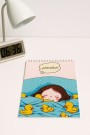 Скетчбук "Уткабук sleep", 14х20 см, плотность 100 гр