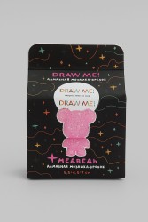 Алмазная мозаика на брелке Draw Me! «Pink bear», (5.5*4.5*7 см)