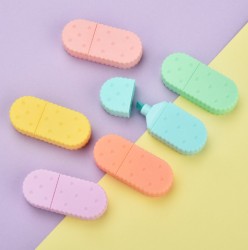 Набор маркеров текстовыделителей "Cookie", 6 шт, mix