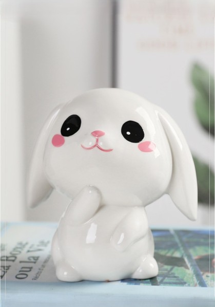 Копилка керамическая "Cute bunny" (11,2 см) 