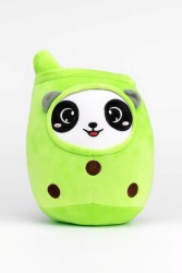 Мягкая игрушка "Cocktail panda", green, 19 см