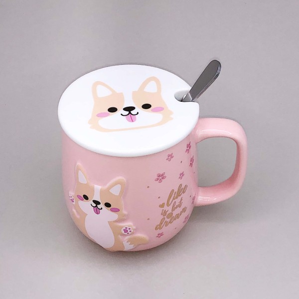 Кружка "Like dream", pink (450ml) 